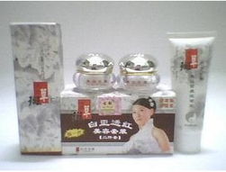 漢方古韻神農(nóng)斑草白里透紅美容二件套送潔面乳 臺(tái)灣化妝品優(yōu)選